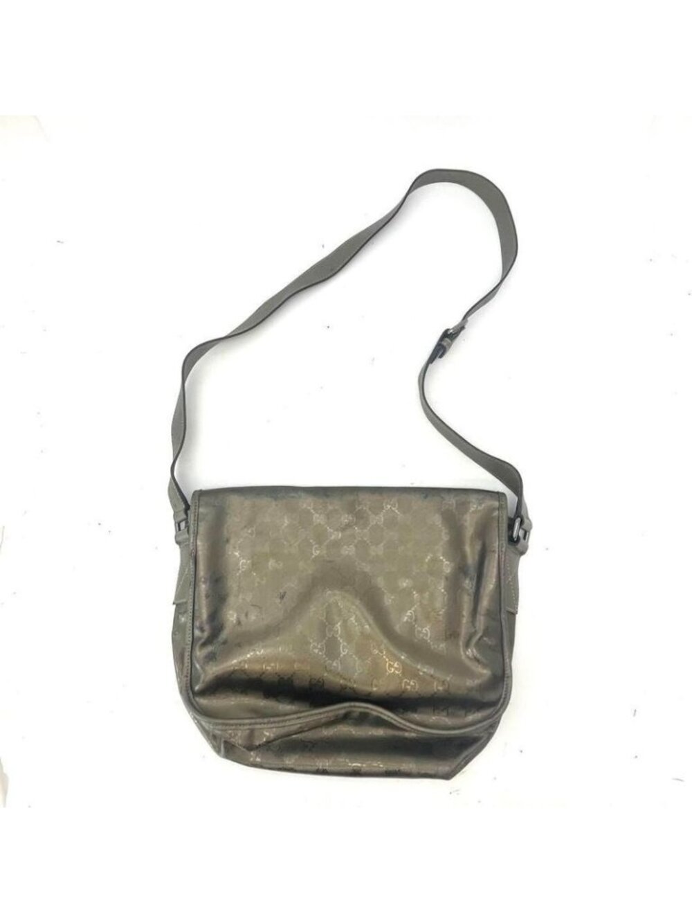 ★SOLD★ Gucci GG Supreme Shoulder Messenger Bag Business Travel - Picture 8 of 16